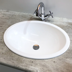 Oval Large Drop-in Basin